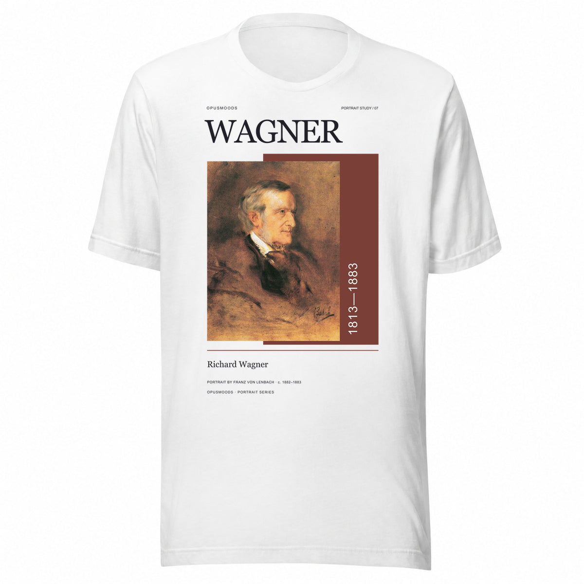 07 Wagner Portrait — OPUSMOODS Unisex T-Shirt